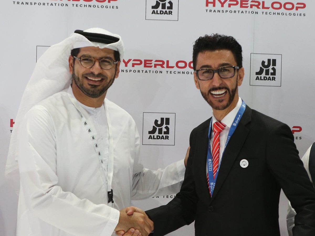 Aldar signs deal to bring world’s first commercial Hyperloop system to Abu Dhabi